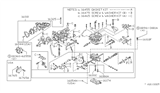 Diagram for 1982 Nissan Sentra Carburetor - 16010-24M10