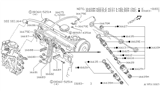 Diagram for Nissan Sentra Fuel Injector - 16600-16A00