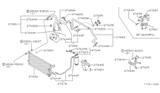 Diagram for Nissan Pulsar NX HVAC Pressure Switch - 92225-04A00