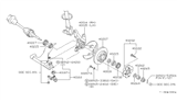 Diagram for 1983 Nissan Sentra Wheel Hub - 40202-03R00