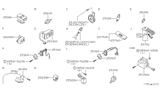 Diagram for 1987 Nissan Stanza Relay - 25630-17L00