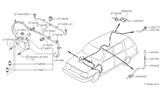 Diagram for 1988 Nissan Stanza Windshield Washer Nozzle - 28930-20R00