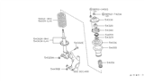 Diagram for Nissan Stanza Shock And Strut Mount - 54322-29R00