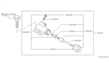 Diagram for 1988 Nissan Stanza Clutch Slave Repair Kit - 30620-03E01