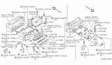 Diagram for Nissan Stanza Intake Manifold Gasket - 14080-D0302