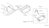 Diagram for 1988 Nissan Stanza Light Socket - 26597-29R00