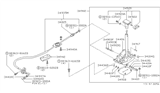 Diagram for 1987 Nissan Stanza Automatic Transmission Shifter - 34902-29R00