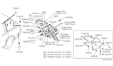 Diagram for 1991 Nissan Pathfinder Body Mount Hole Plug - 77700-89908