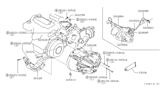 Diagram for 1988 Nissan Stanza Transmission Assembly - 32010-29R00