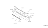 Diagram for 1987 Nissan Stanza Weather Strip - 66832-01R00