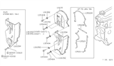 Diagram for 1986 Nissan 200SX Timing Cover - 13561-V7300