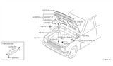 Diagram for 1986 Nissan Stanza Air Duct - 65815-01R00