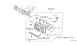 Diagram for 1986 Nissan Stanza Headlight - 26075-29R00