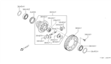 Diagram for 1988 Nissan Stanza Pinion Bearing - 38440-06R00