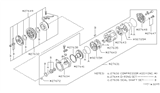 Diagram for 1989 Nissan Van A/C Clutch - 92660-70L00