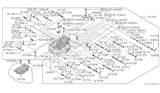 Diagram for 1986 Nissan Stanza Valve Body - 31705-21X80