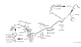 Diagram for 1986 Nissan Stanza Brake Line - 46214-79913