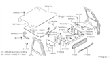 Diagram for 2010 Nissan Altima Body Mount Hole Plug - 65512-R3000