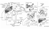 Diagram for Nissan Pulsar NX Radiator fan - 92122-11M00