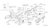 Diagram for Nissan Stanza Brake Pedal - 46520-29R10