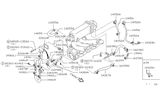 Diagram for 1986 Nissan Stanza Cooling Hose - 21307-13E00
