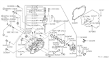Diagram for Nissan Stanza Bellhousing - 31340-21X05