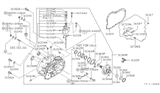 Diagram for 1986 Nissan Stanza Bellhousing - 31340-21X05