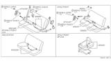 Diagram for 1988 Nissan Stanza Seat Belt - 89820-29R00