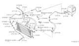 Diagram for 1987 Nissan Stanza A/C Hose - 92460-29R01