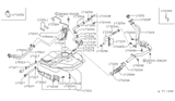 Diagram for Nissan Stanza Fuel Pump - 17040-20R00