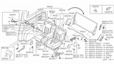 Diagram for 1986 Nissan Stanza Armrest - 88700-29R01