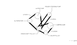 Diagram for 1987 Nissan Stanza Serpentine Belt - 02117-82023