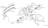 Diagram for 1987 Nissan Stanza Grille - 27821-14R10