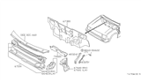 Diagram for 1988 Nissan Stanza Dash Panels - 67610-01R00