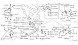 Diagram for Nissan Stanza Engine Mount Torque Strut - 11350-06R00