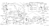 Diagram for 1986 Nissan Stanza Engine Mount Bracket - 11253-06R00