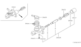 Diagram for Nissan Stanza Clutch Master Cylinder - 30610-15R00