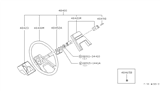 Diagram for 1987 Nissan Stanza Steering Wheel - 48430-29R05