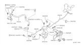 Diagram for Nissan Pulsar NX Clutch Hose - 30855-55E00