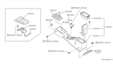 Diagram for 1992 Nissan Maxima Shift Indicator - 96940-65E00