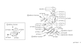 Diagram for 1992 Nissan Stanza Seat Motor - 87451-65E05