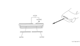 Diagram for Nissan Stanza Grille - 62383-65E00