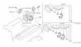 Diagram for 1992 Nissan Stanza Throttle Body - 16118-65E10