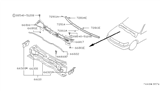 Diagram for 1991 Nissan Stanza Weather Strip - 66830-51E00