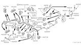 Diagram for 1991 Nissan Stanza Brake Proportioning Valve - 46400-66E00