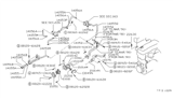 Diagram for 1988 Nissan 200SX Cooling Hose - 21308-05E01