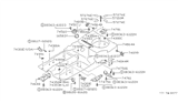 Diagram for 1990 Nissan Stanza Exhaust Heat Shield - 74752-51E00