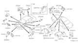 Diagram for 1990 Nissan Stanza Horn - 25620-F6600