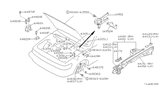 Diagram for 1991 Nissan Stanza Wheelhouse - 64839-65E10