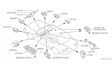 Diagram for Nissan Stanza Cruise Control Switch - 25340-85E00